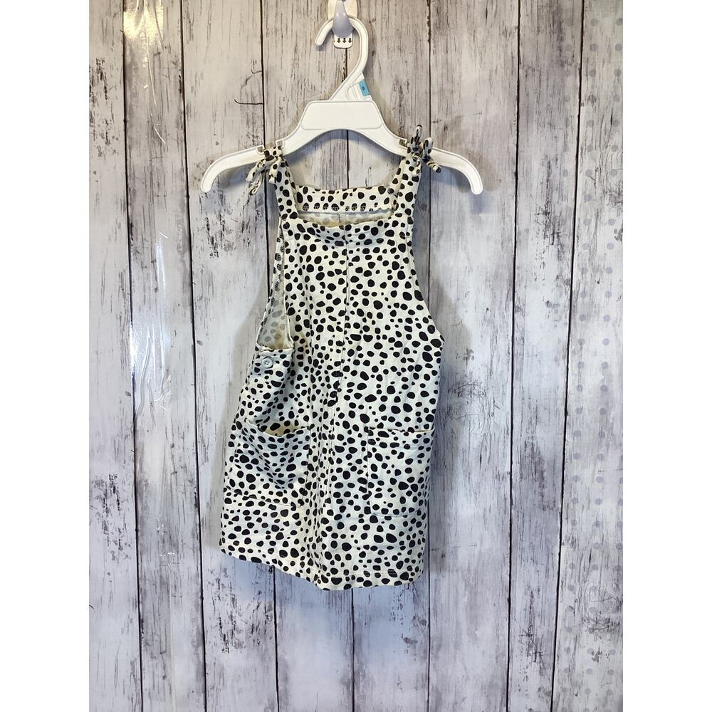 Earth art&eden Girls Sleeveless Spotted Print Corduroy Skirtall Size -24 months